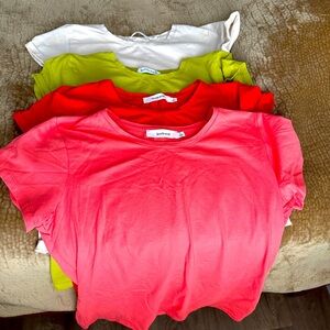 Kettlewell Spring Colors Tees Lot of 4